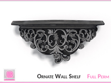 Ornate Wall Shelf – Baroque Elegance (FULL PERM)