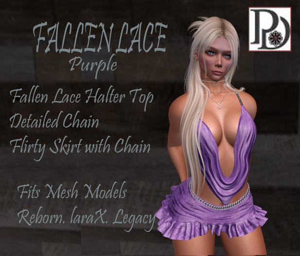 !!PD-Fallenlace Purple