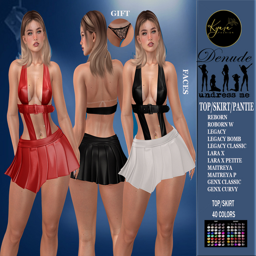 .:KF:. Rosa Outfit Undress Me Pack