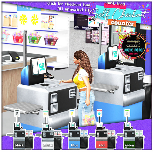 Junk Food - Self Checkout (Red)