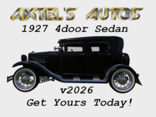 1927 4 Door Sedan UPDATE January 2026