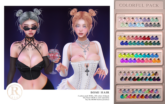 RAMA.SALON - Bomi Hair 'Colorful Pack'