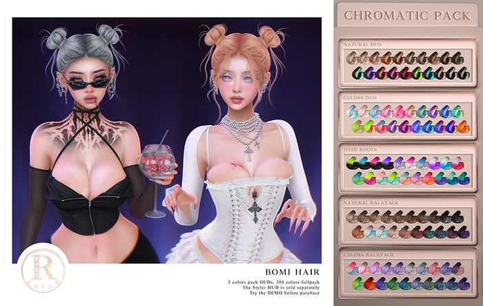 RAMA.SALON - Bomi Hair 'Chromatic Pack'