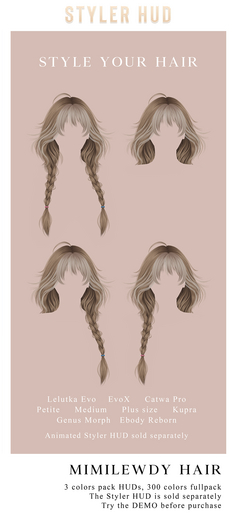 RAMA.SALON - MimiLewdy Hair Styler HUD