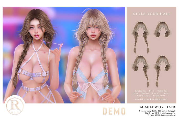RAMA.SALON - MimiLewdy Hair 'DEMO'