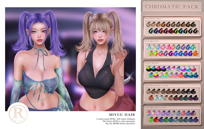 RAMA.SALON - Miyuu Hair 'Chromatic Pack'