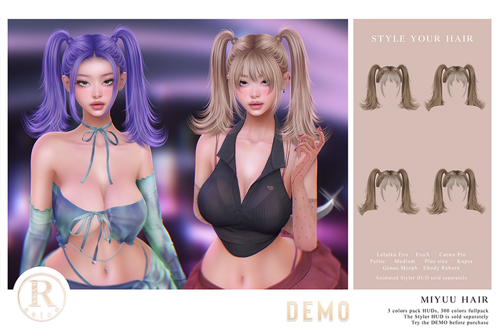 RAMA.SALON - Miyuu Hair 'DEMO'