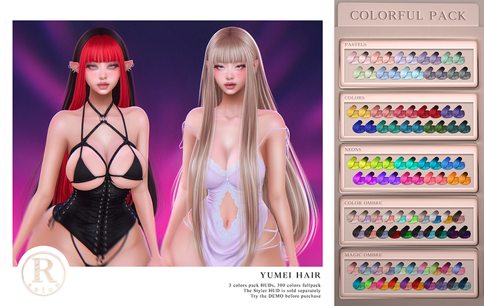 RAMA.SALON - Yumei Hair 'Colorful Pack'