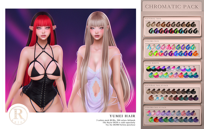 RAMA.SALON - Yumei Hair 'Chromatic Pack'