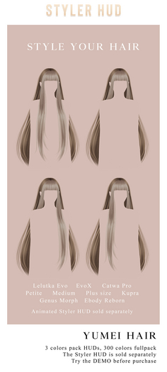 RAMA.SALON - Yumei Hair Styler HUD