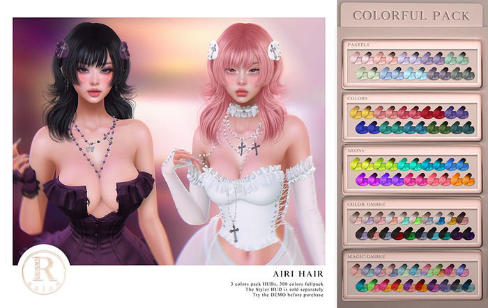RAMA.SALON - Airi Hair 'Colorful Pack'