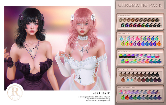 RAMA.SALON - Airi Hair 'Chromatic Pack'