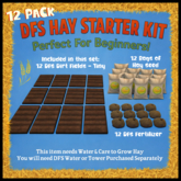 DFS Hay Field Starter Kit BULK (12 Pack) - ACTUAL ITEM