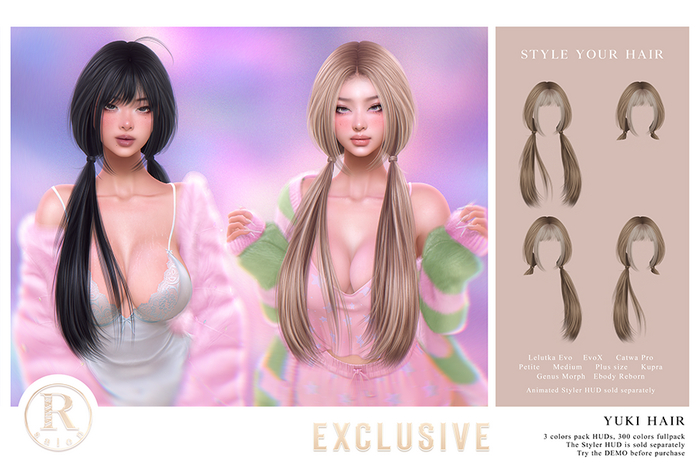 RAMA.SALON - Yuki Hair 'EXCLUSIVE Pack'