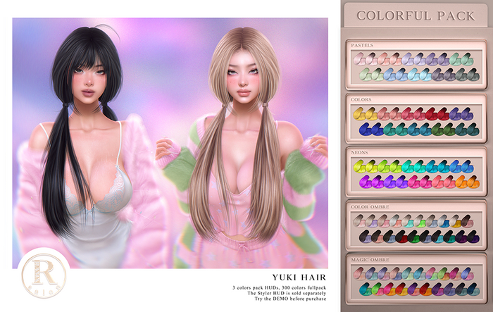 RAMA.SALON - Yuki Hair 'Colorful Pack'