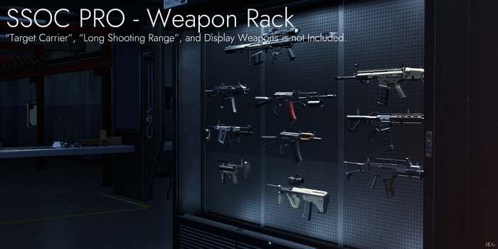 MESH[SSOC PRO] Weapon Rack 3000D v1.00 FULL Box