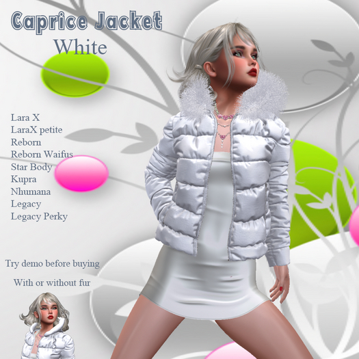 [PCE]Caprice Jacket White