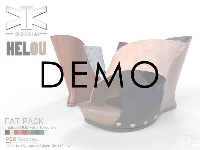 Demo :: Helou :: Woman Shoes :: Fat Pack :: {kokoia}