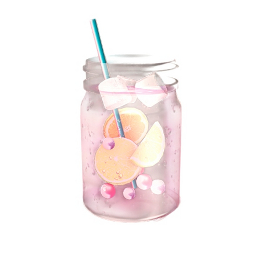 4 ionic : Strawberry Drink