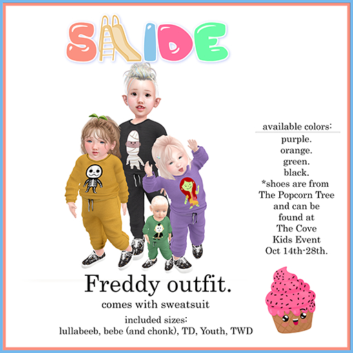 {Slide} Freddy Outfit-- Fatpack