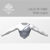 GALACTIC SHIRT WHITE & GREY