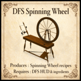 DFS Spinning Wheel - ACTUAL ITEM