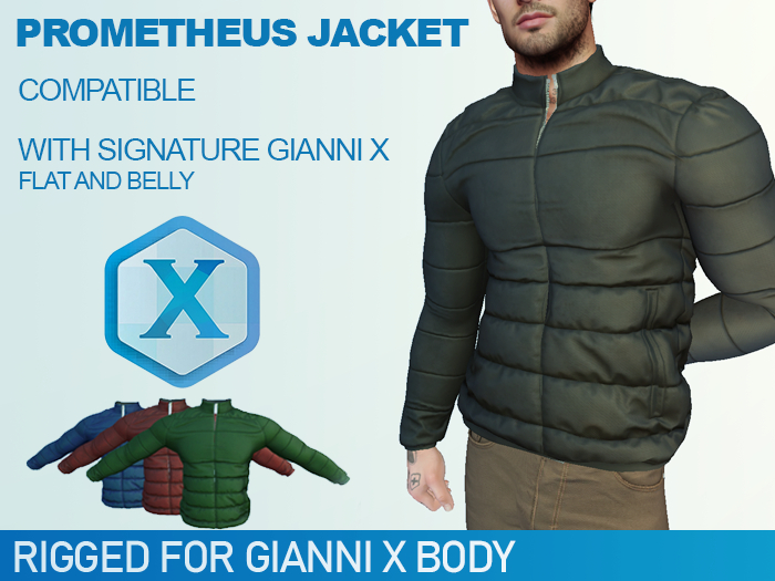 Tomeo - Prometheus - Jacket - FATPACK - Gianni X