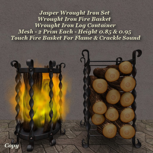Jasper Wrought Iron Set1