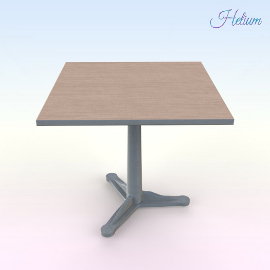 Wood Square Table