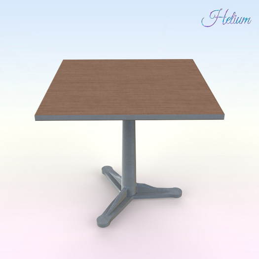 Wood Square Table