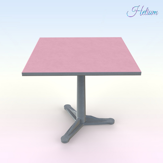 Wood Square Table