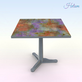 Wood Square Table
