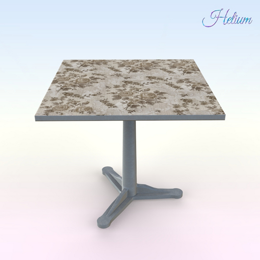 Wood Square Table
