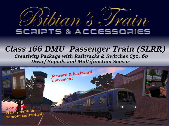 Class 166 DMU Passenger Train - SLRR