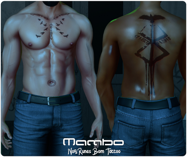 Mambo - Nors Runes BOM Tattoo 