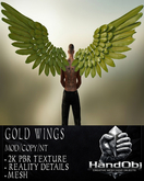 HandObj Gold Wings (unpack)