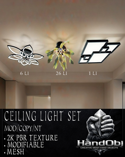 HandObj PBR Light Set (unpack)
