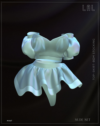 -LAL-Sude Set   [Mint]