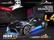 PUGATTI DIVO – Hypercar ACS | Color & Interior Paint System