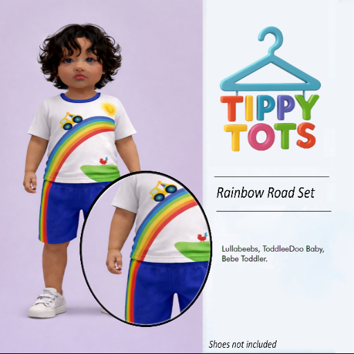 {TippyTots}Rainbow Road  Set