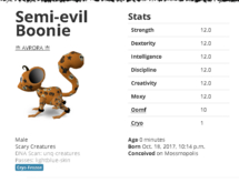 Mossm Cryo Pod - Semi-evil Boonie unq-creatures