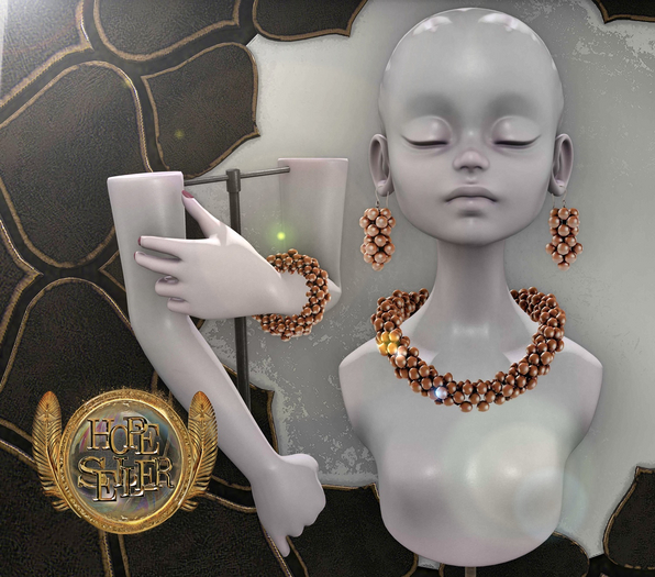 [HS] Siren Jewelry Set [ROSE]