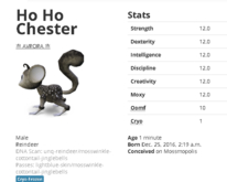 Mossm Cryo Pod - Ho Ho Chester unq-reindeer/mosswinkle