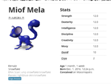 Mossm Cryo Pod - Miof Mela unq-snowflake/snowflake