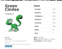 Mossm Cryo Pod - Green Cindee unq-stpats16/irishluck-banana