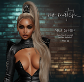 no.match_ ~ NO_GRIP ~ Pack of BLACKS