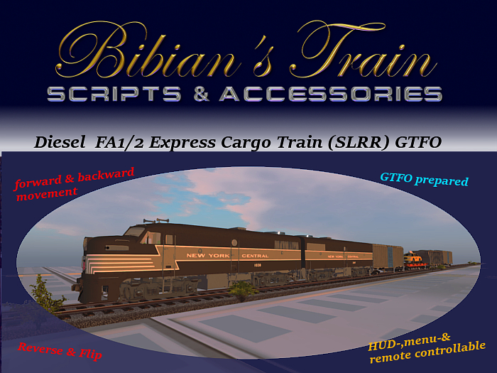 Diesel  FA1/2 Express Cargo Train GTFO ( SLRR)