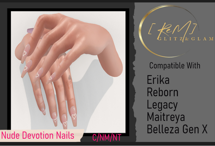 [ReM]  Nude Devotion Nails