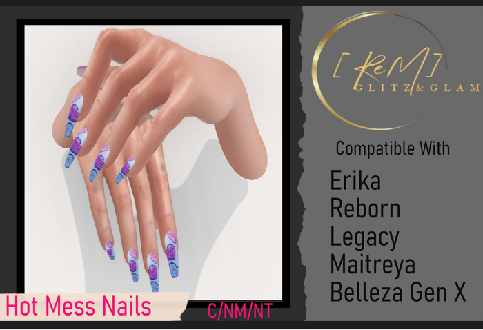 [ReM]  Hot Mess Nails