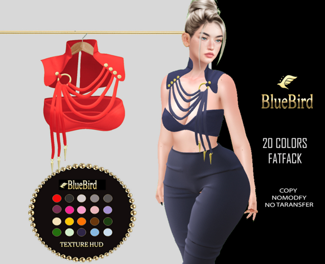 Blue Bird // Sandy Top FATPACK